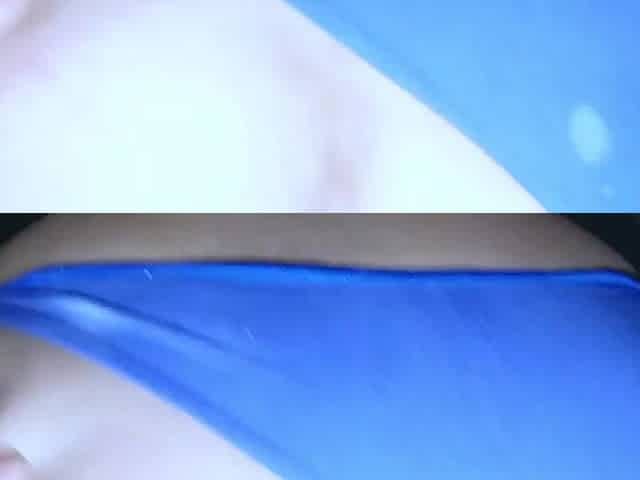 Pulling my ally's wife's pants aside to cum inside her