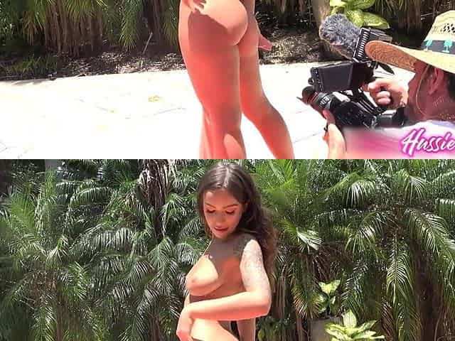 April Olsen Plays With Her Twat And Her Anus In advance of Taking A Wood!