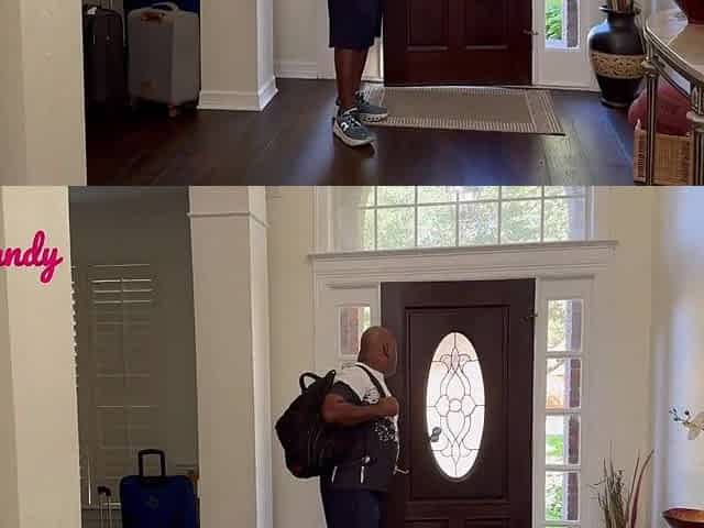 Alisha Adams in the wrong vacation abode