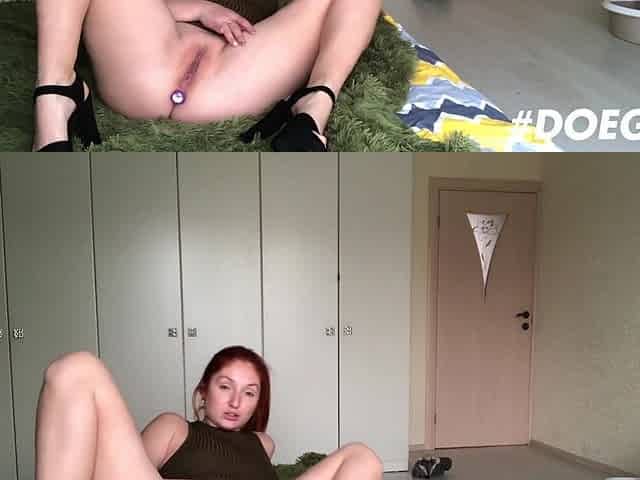 Red's Wild Redhead Solo Sparks Intense Outdoor Passion