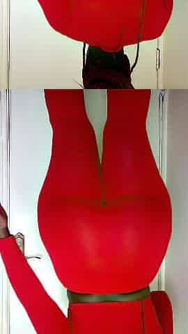 Black Female-dominator Large Booty Clapping