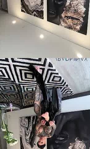Badninax Gets Dressed In Shiny Tight Dress