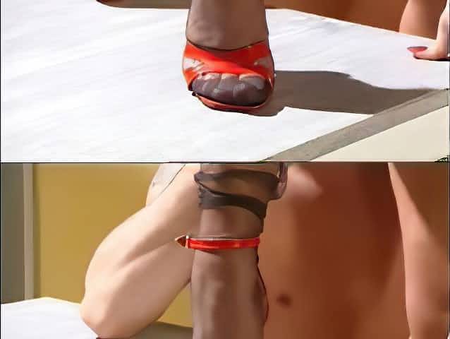 Michelle Thorne With Plumber Foot Fetish