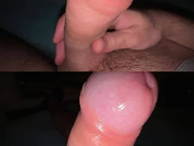Chap Smutty Talking Masturbation Large Uncut Ramrod until Massive Cum and Loud Groaning Climax - fap2it
