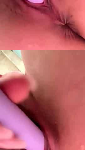 Girls Out West Amateur double toy masturbation