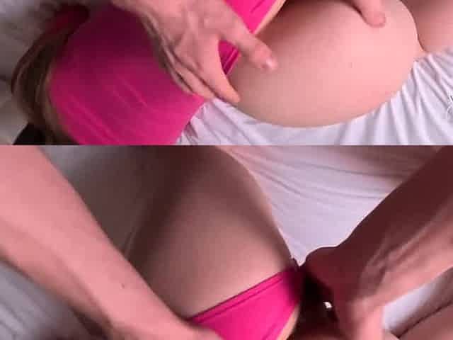 Russian homemade XXX porn with bubble bootie and 18 y/o ultra-cute girl!