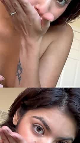 Perfect Brunette Beauty Begs for Big Dick