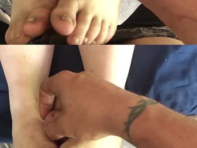 PAWG FootJob To Anal Creampie