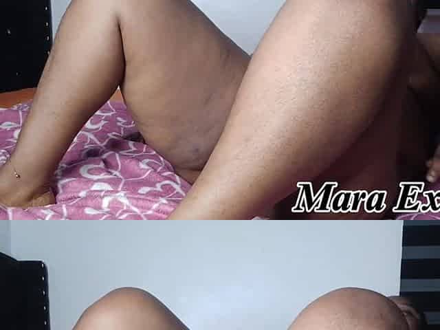 Fat Ass Ebony BBW Solo Squirting Orgasm Masturbation - Mara Exotic
