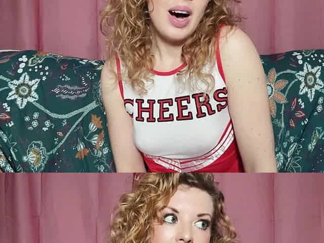 Cheerleader - Forgotten Panties!
