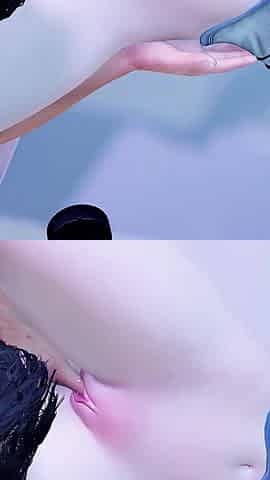 3D Big Boobs Slut Cosplay Babe Got Fucked in the Bathroom
