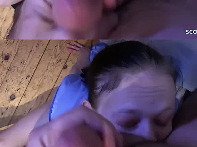 Ugly Skinny German Mature Gets Anal Before Facial And Piss Drink
