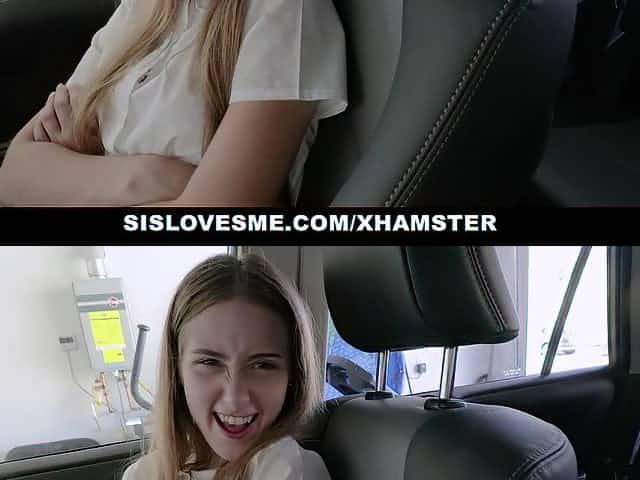 SisLovesMe - Cute Freckled Stepsister Gets Filled Up With Cu