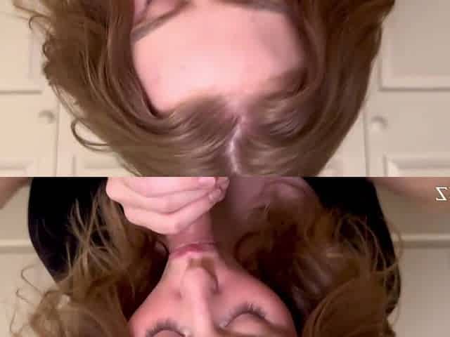 Unfathomable amateur oral-job
