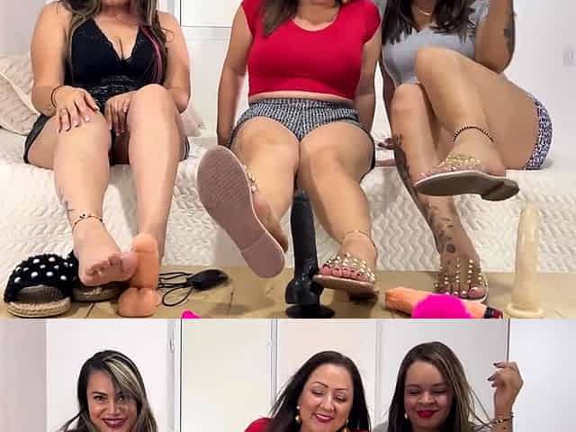 Retro lesbian foot fetish