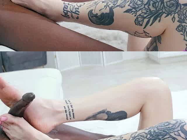 Hussie Pass - Indica Marie A Tall Inked Busty Babe For The