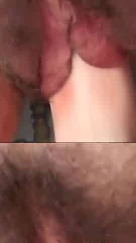 Redhead mature lady gets banged from behind