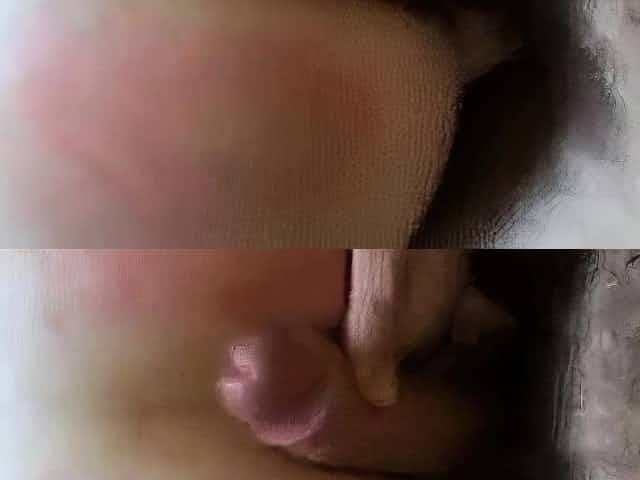frottage de bite sur fesse