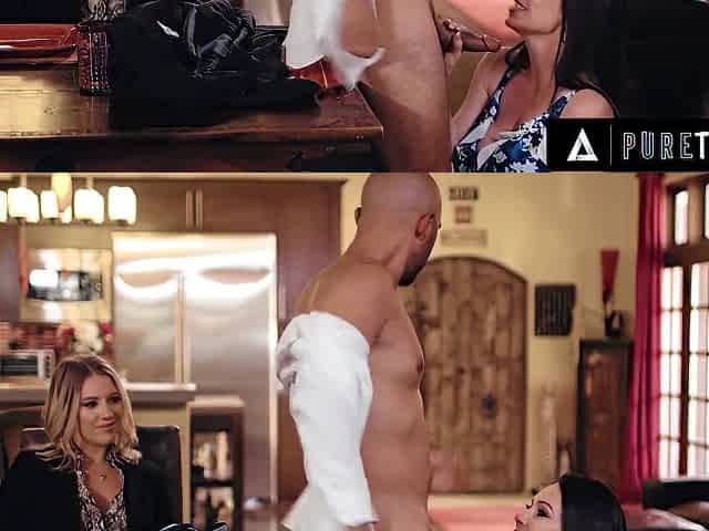 Ambitious Man Must Submit To Boss Candice Dares Lusty Wife Rayveness For Dream Promotion