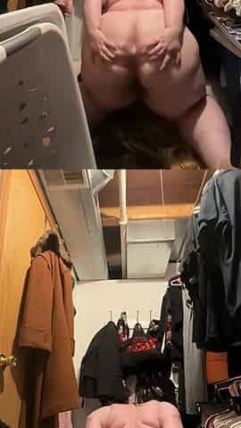 big beautiful woman winks her taut anus at u