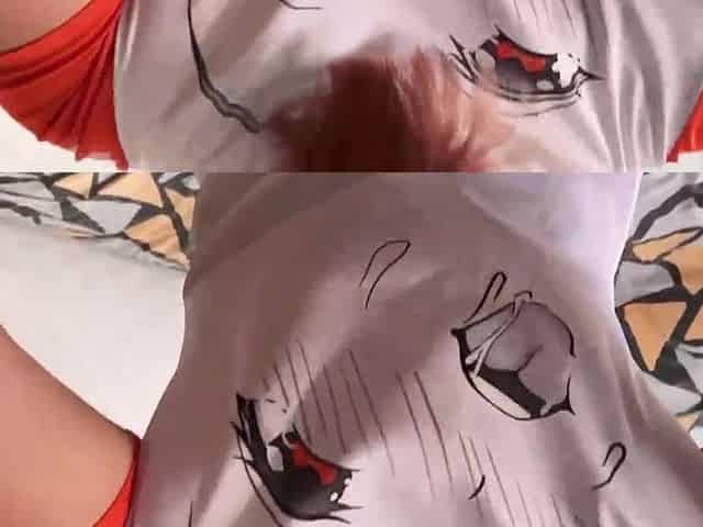 Ahegao Face Sweetheart Unfathomable Sucking Large Shlong and Doggy Screw - Creampie