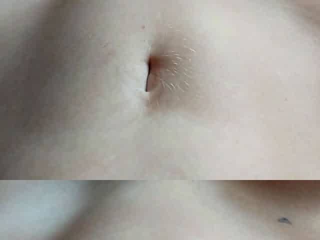 Playing with my Belly Button - Navel Fetish Solo