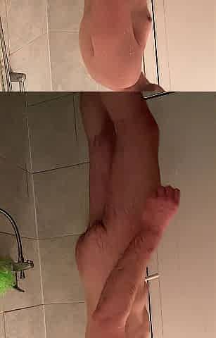 Peeing in the shower ( three:thirty - three:40 )
