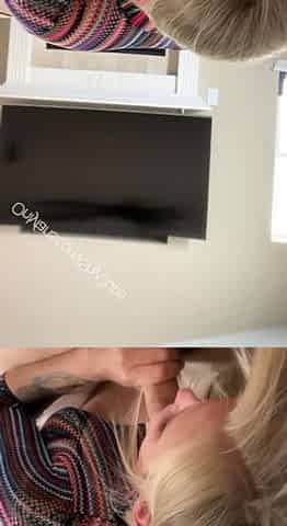 Blonde Blowjob MILF Craves Cock Big Time