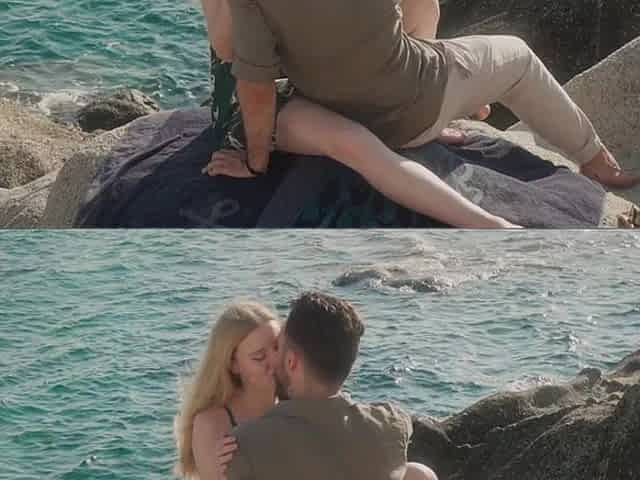 Real Couple - Ocean Waves Deep Oral, and Romantic Missionary