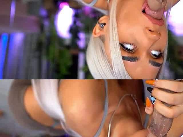 European Stunner in Blowjob POV