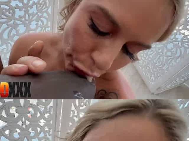 Summer Vixen Monster Black Cock Impales Lil Ass