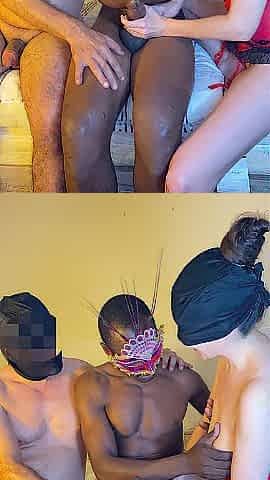 Spouse Shares White Wife With BBC Large Ebony Jock Part three