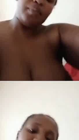 Teasing Spreading Rubbing My Black Pussy Bouncing My Bhuge Ass