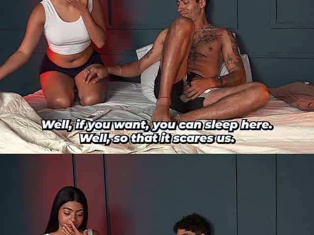 Slender stepbrothers know how to behave when they're left alone at home - Veronica Montiel & Thiago Lopez
