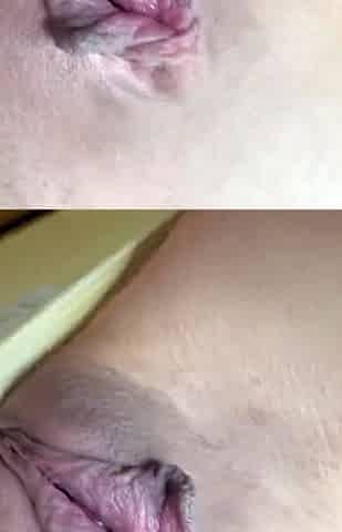Cummy amateur pussy close up
