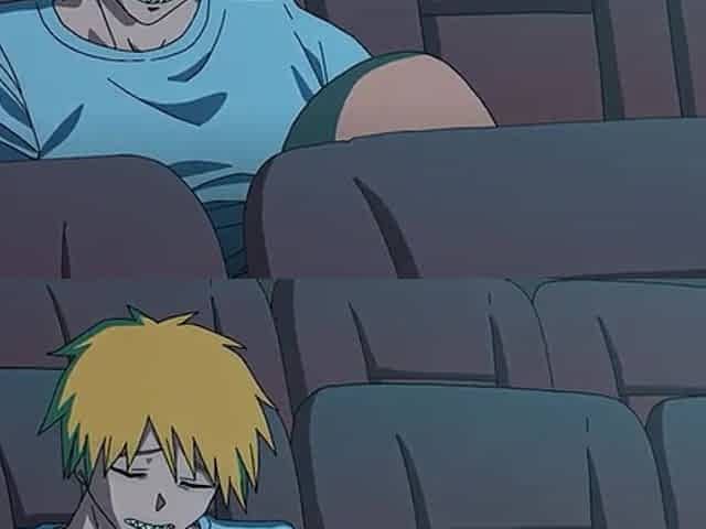 Fucking gorgeous Makima from Chainsaw Man right in the movie theater