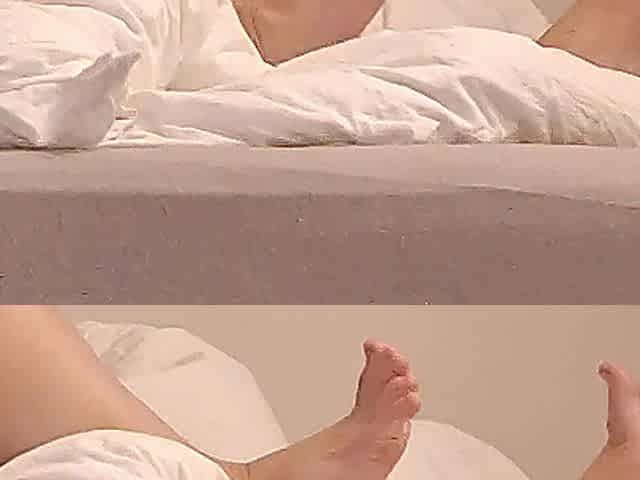 Foot Tease - Soft Stretches and Carnal Toes - Cozy Foot Play Below the Blanket by glamorous Rosie