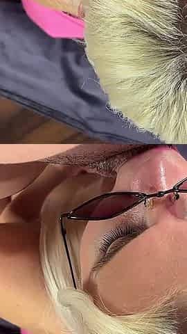 POV Camera. a Magnificent Blowjob From a Busty Beauty with a Facial