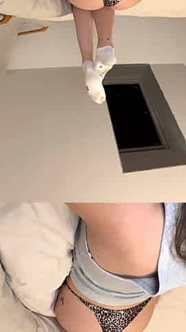 Amateur Foot Fetish Girlfriend Sucks and gives a Footjob