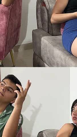 My Friend Calls Me Telling Me That My Stepbrother Has a Big Cock and I Fuck Him Very Horny to Check if It's True