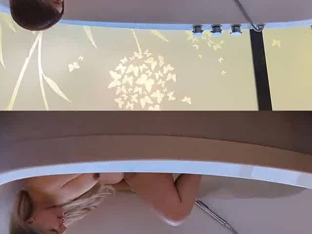 Sharing my bath with my stepmother - Amateur