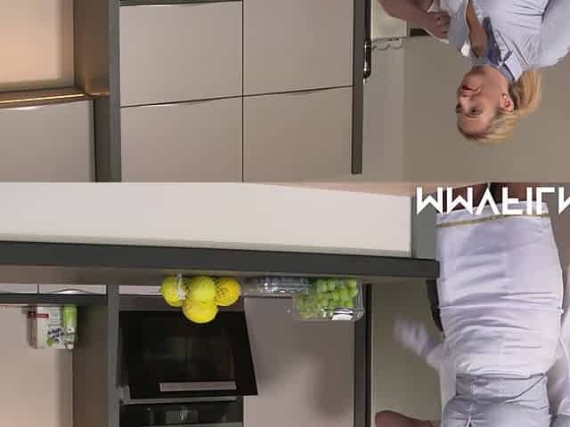 Back home after her stewardess work - MMVfilms