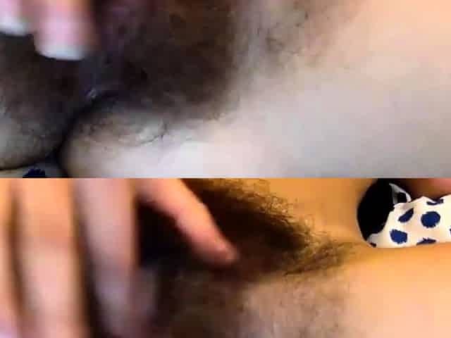 Bushy 18-Year-Old Amateur Pussy