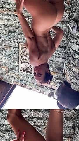 Shower Naked Under the Open Sky