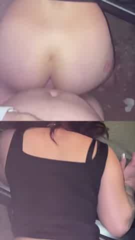 Charming slender thick pawg with a ideal butt gets bent over and banged in public