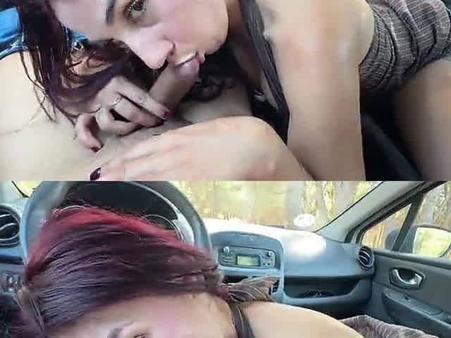 THE EXOTIC - Outdoor sex in the amusement park parking lot!!!