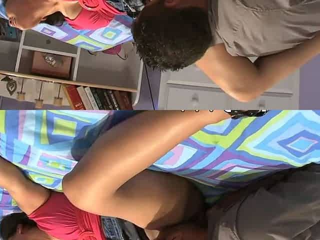 Dripping humid asian stunner screws massive dicked guy for