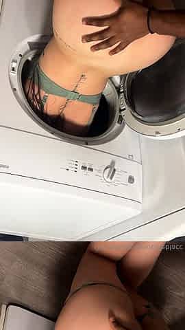 Sophie Blacc Horny Stepsis Railed While Stuck In Washing