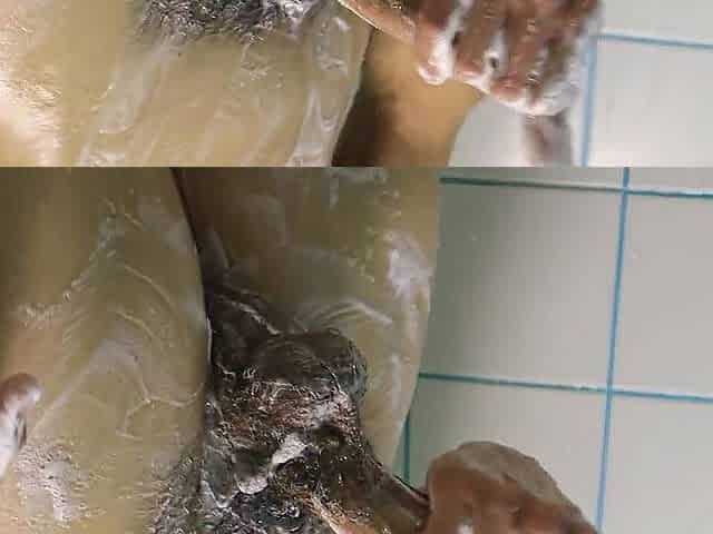 gorgeous ramrod massage in the shower