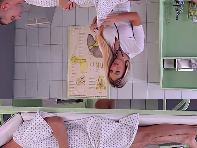 French pornstar Eva Parcker is the wicked nurse that likes her butt drilled